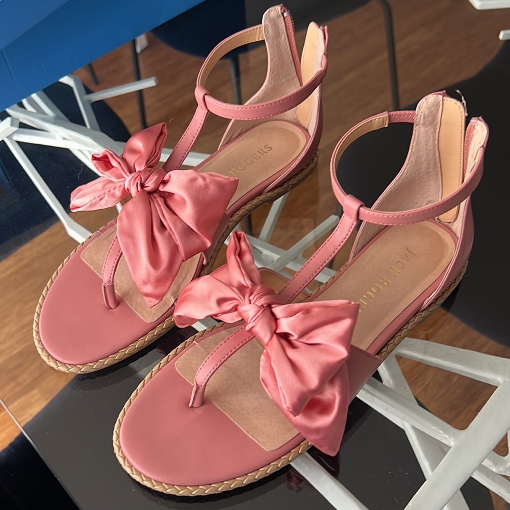 Jack Rogers Heidi T-Strap Sandal Pink